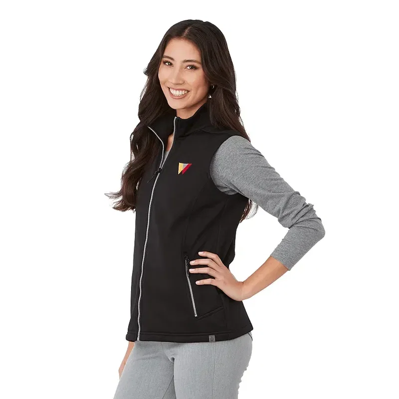 Personalized Women's JORIS Eco Waterproof Softshell Vest — view 8