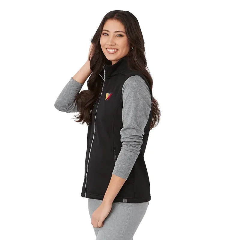 Personalized Women's JORIS Eco Waterproof Softshell Vest — view 9