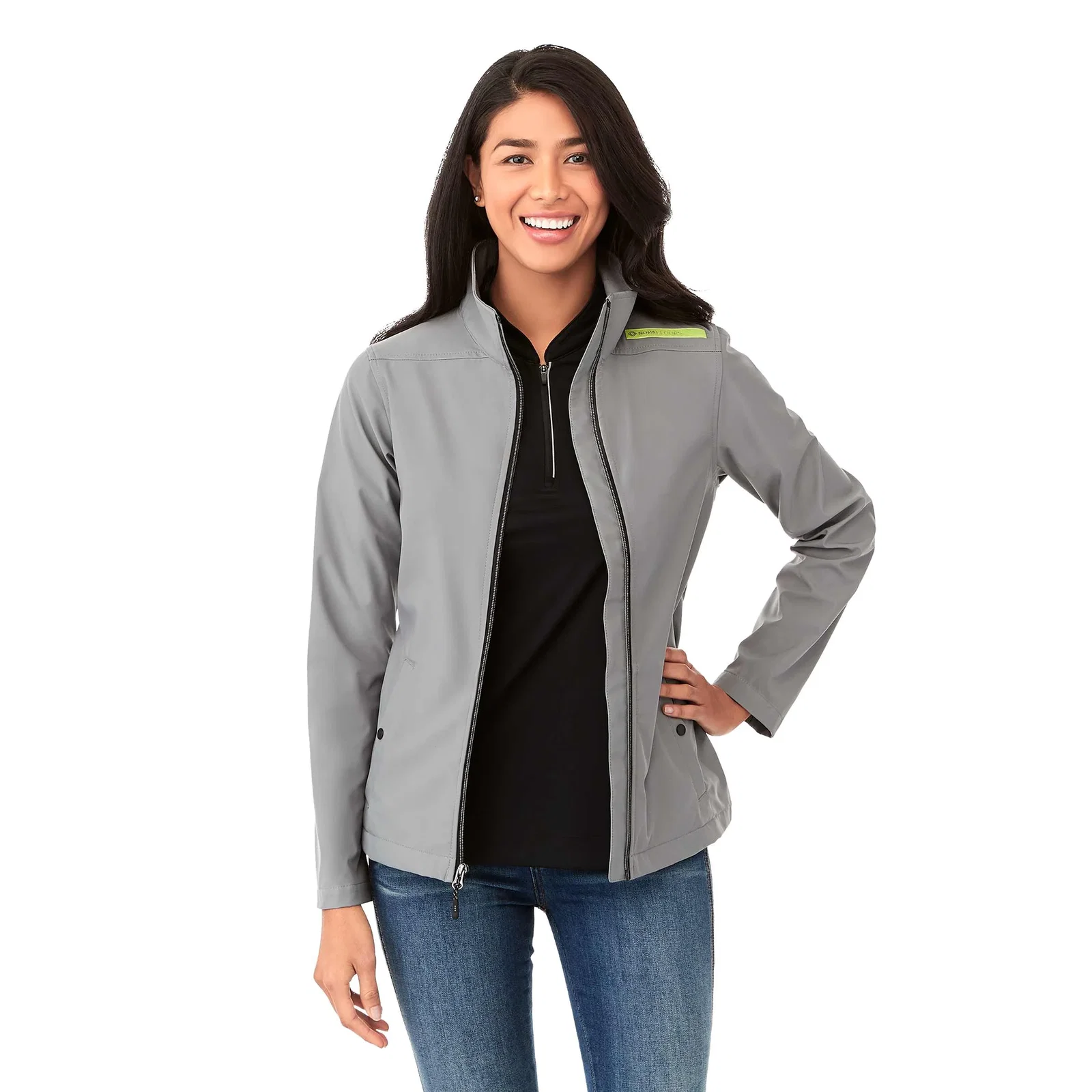 Custom Women's KARMINE Softshell Jacket - Water Repellent & Lightweight — view 32