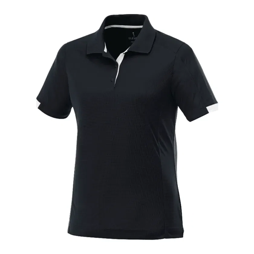 Custom Women's KISO Performance Polo with Moisture-Wicking Finish — view 3