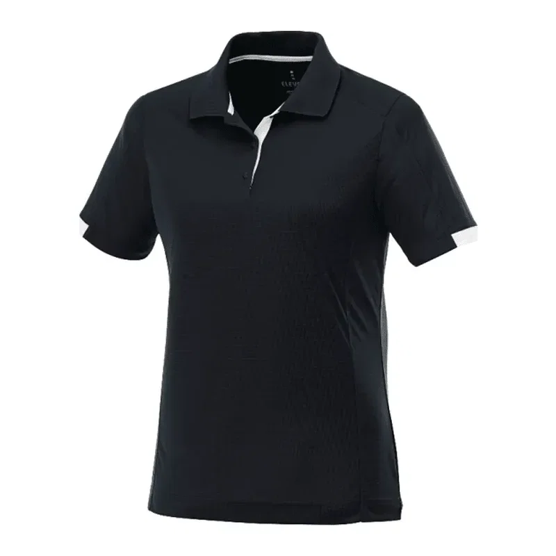 Custom Women's KISO Performance Polo with Moisture-Wicking Finish — view 3