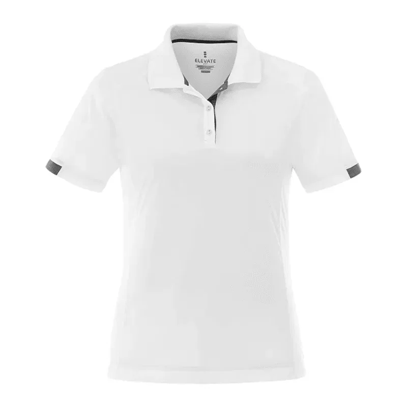 Custom Women's KISO Performance Polo with Moisture-Wicking Finish — view 6