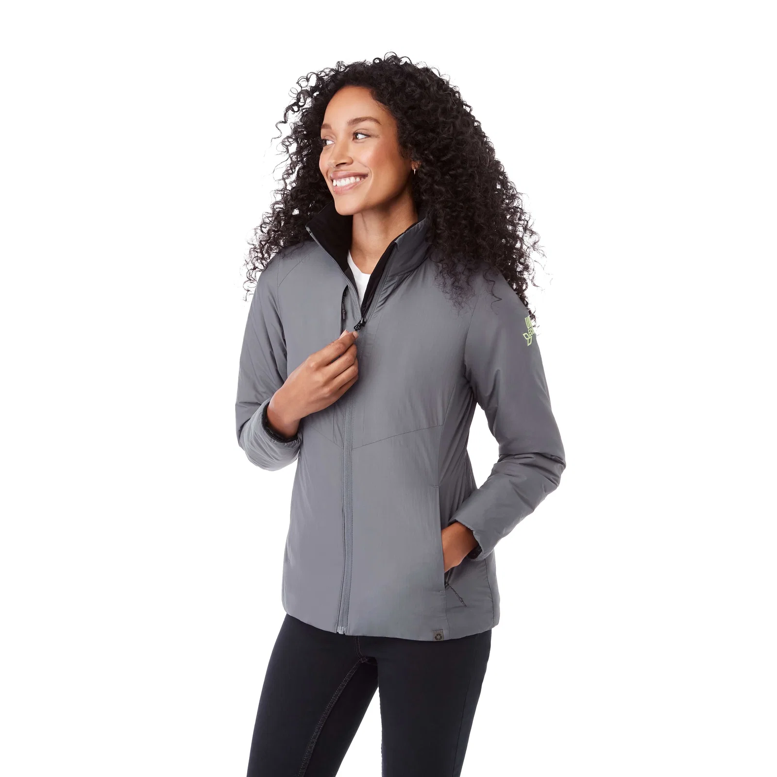 Personalized Women's Kyes Eco Packable Insulated Jacket — view 52