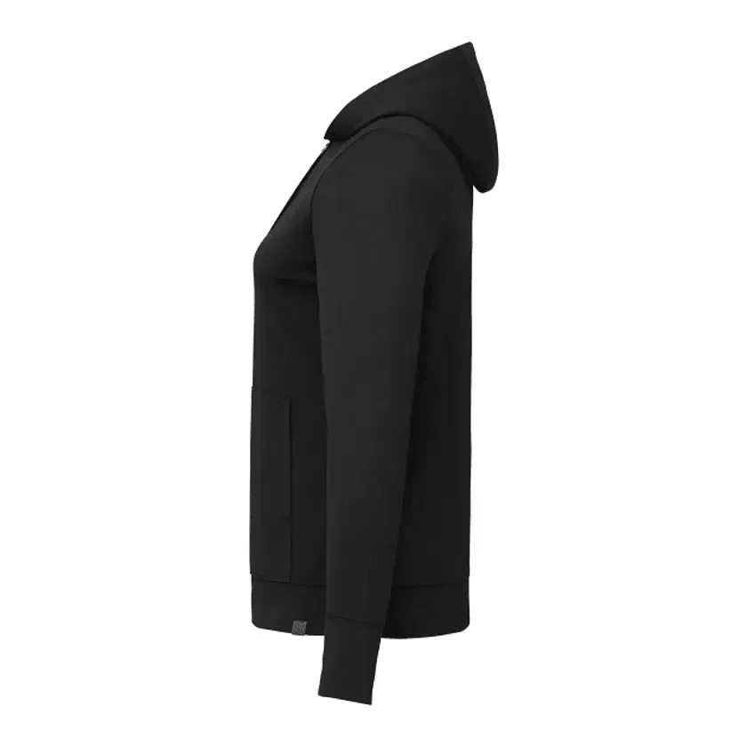 Branded Eco Knit Full Zip Women's Hoody — view 20
