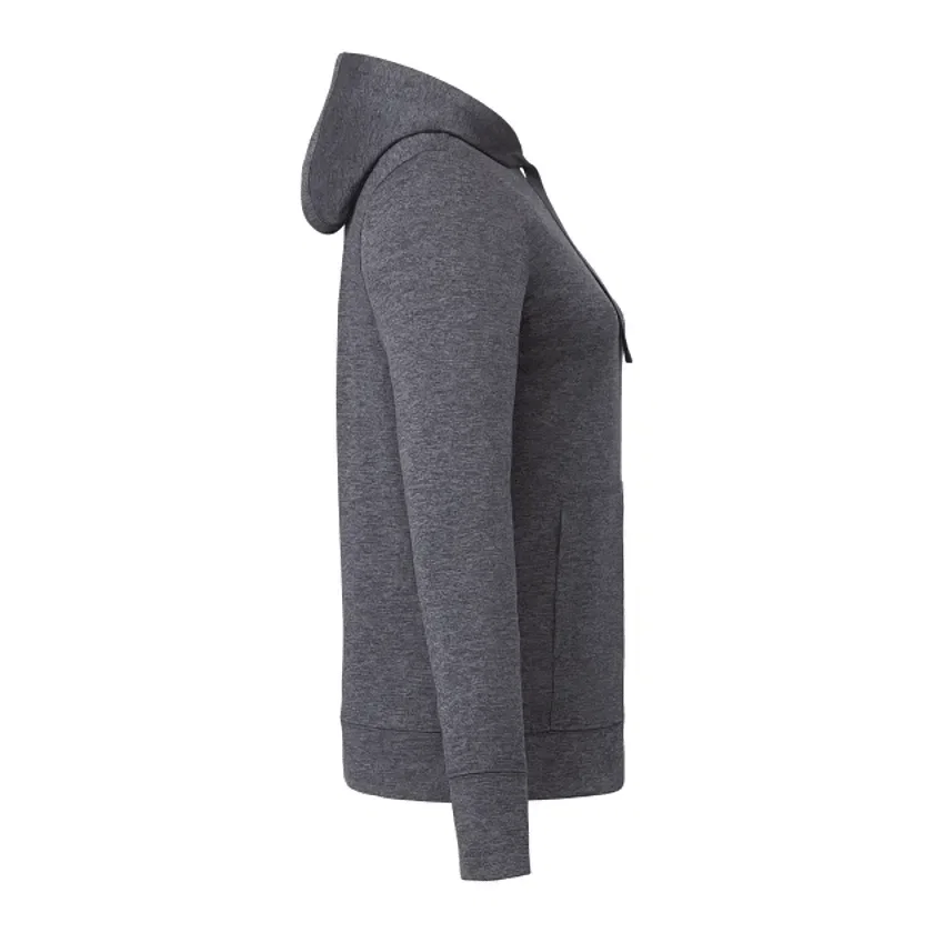Branded Eco Knit Full Zip Women's Hoody — view 4