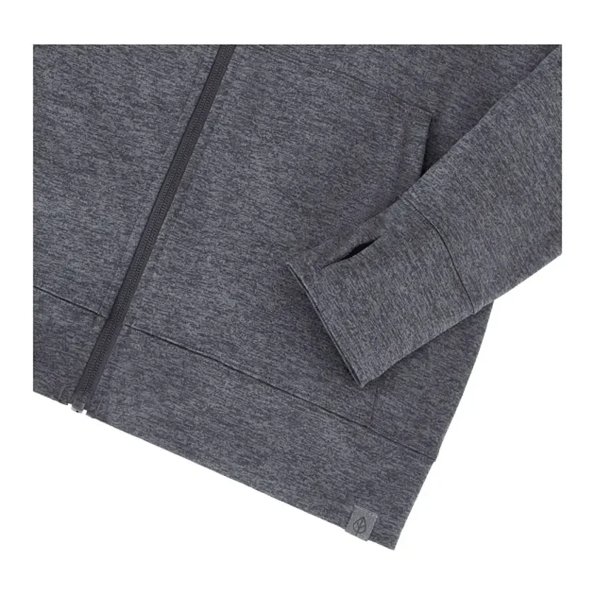 Branded Eco Knit Full Zip Women's Hoody — view 5