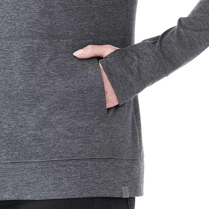 Personalized Women's Lightweight Performance Hoody - Lavar Eco Knit — view 11
