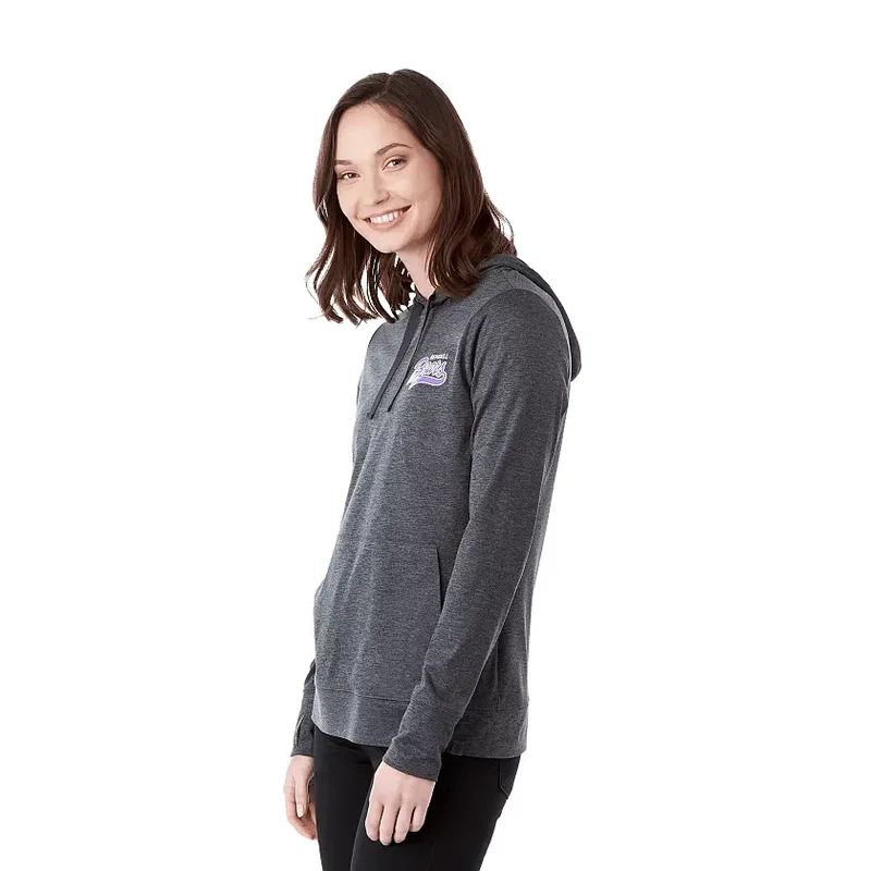 Personalized Women's Lightweight Performance Hoody - Lavar Eco Knit — view 18