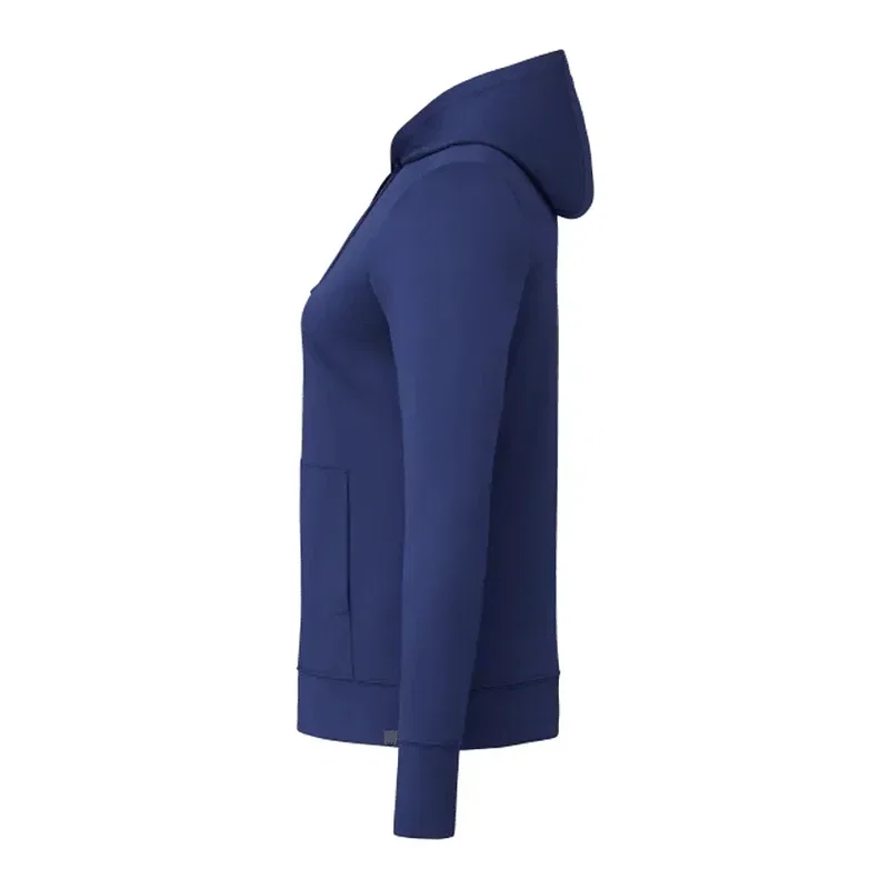 Personalized Women's Lightweight Performance Hoody - Lavar Eco Knit — view 7