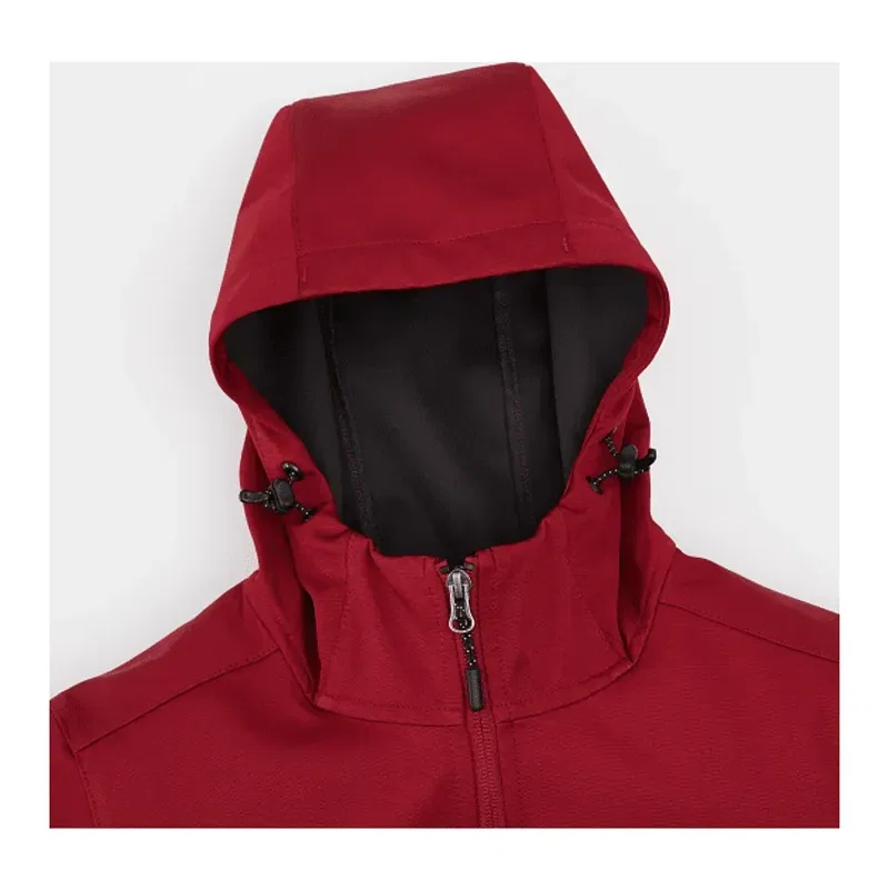 Branded Women's LEFROY Eco Softshell Jacket with Hood — view 12