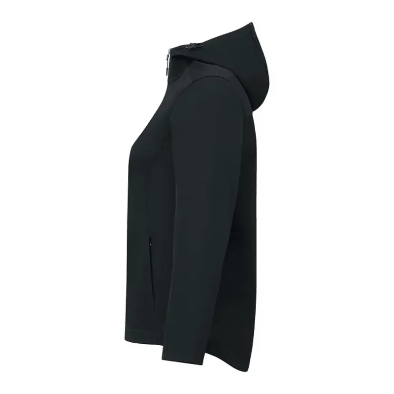 Branded Women's LEFROY Eco Softshell Jacket with Hood — view 17