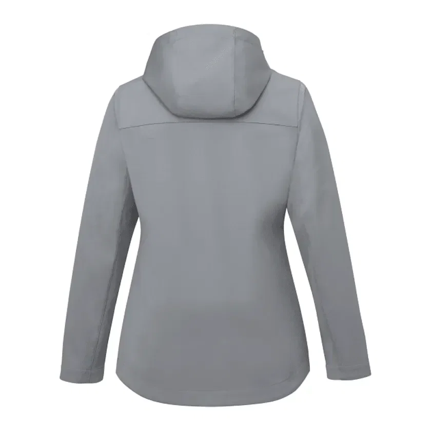 Branded Women's LEFROY Eco Softshell Jacket with Hood — view 2