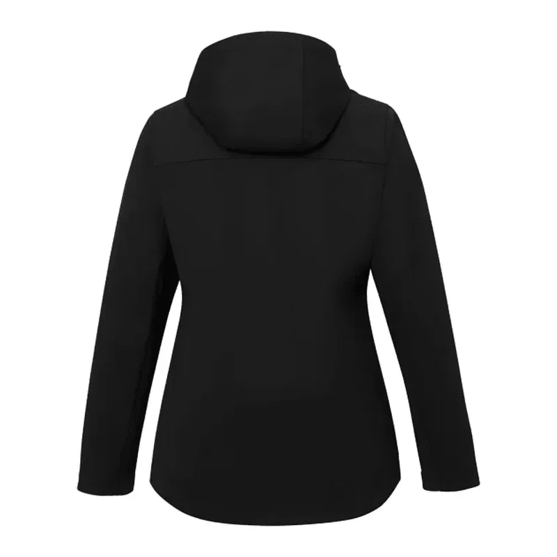 Branded Women's LEFROY Eco Softshell Jacket with Hood — view 20