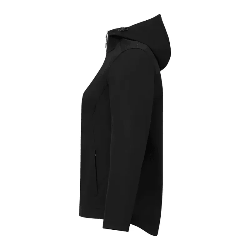 Branded Women's LEFROY Eco Softshell Jacket with Hood — view 21