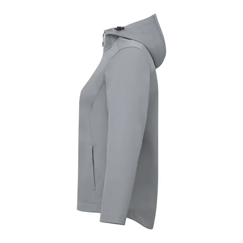Branded Women's LEFROY Eco Softshell Jacket with Hood — view 4
