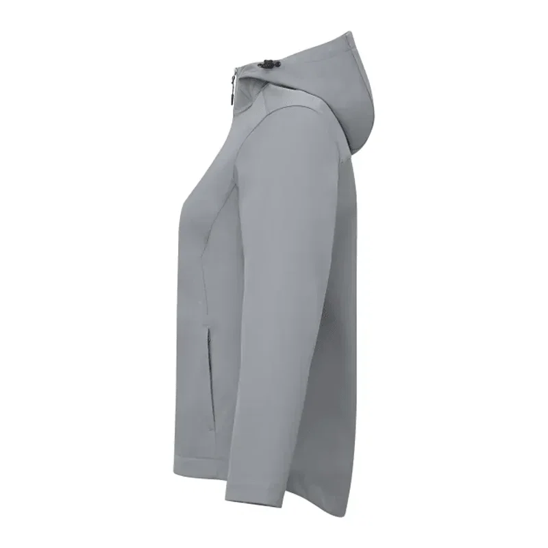 Branded Women's LEFROY Eco Softshell Jacket with Hood — view 4