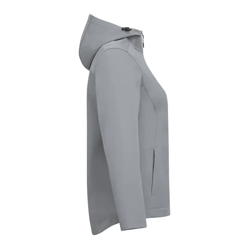 Branded Women's LEFROY Eco Softshell Jacket with Hood — view 5