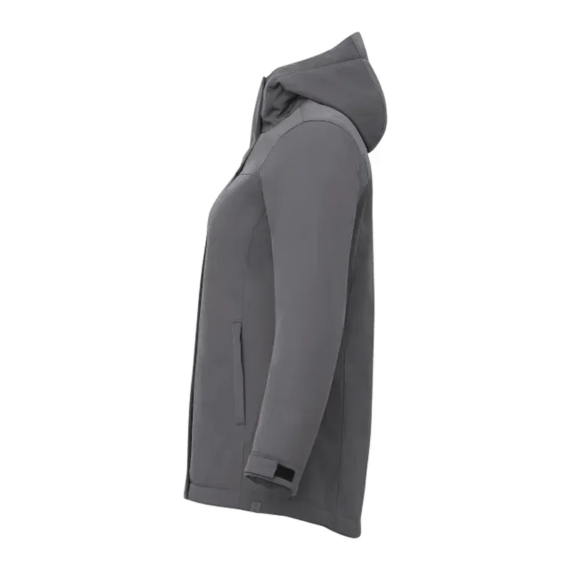 Customizable Women's Eco Insulated Hoodie Jacket - Lena — view 18