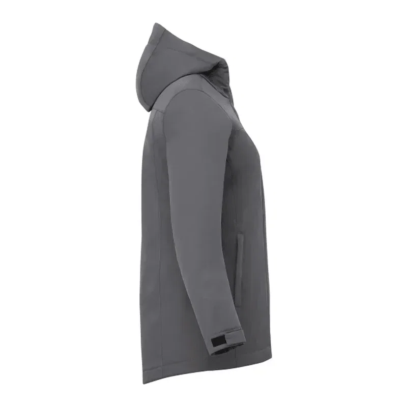 Customizable Women's Eco Insulated Hoodie Jacket - Lena — view 19