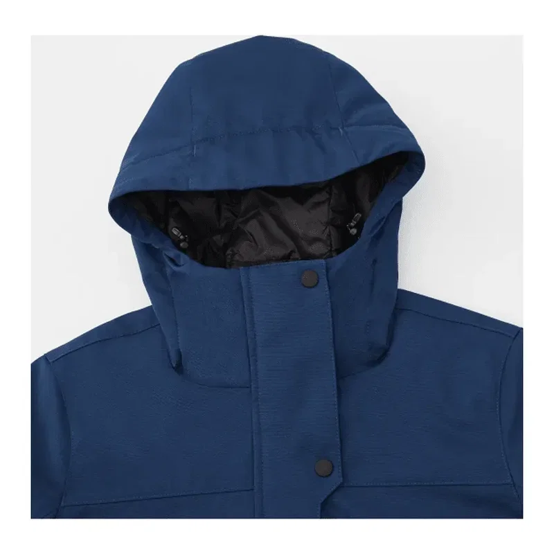 Customizable Women's Eco Insulated Hoodie Jacket - Lena — view 5