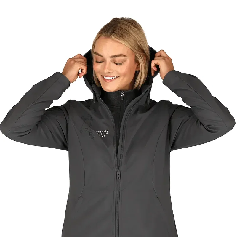 Custom Eco Softshell Jacket for Women - Manzano — view 21