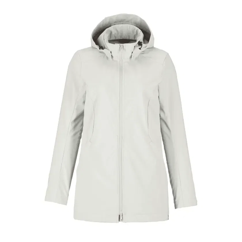Custom Eco Softshell Jacket for Women - Manzano — view 7