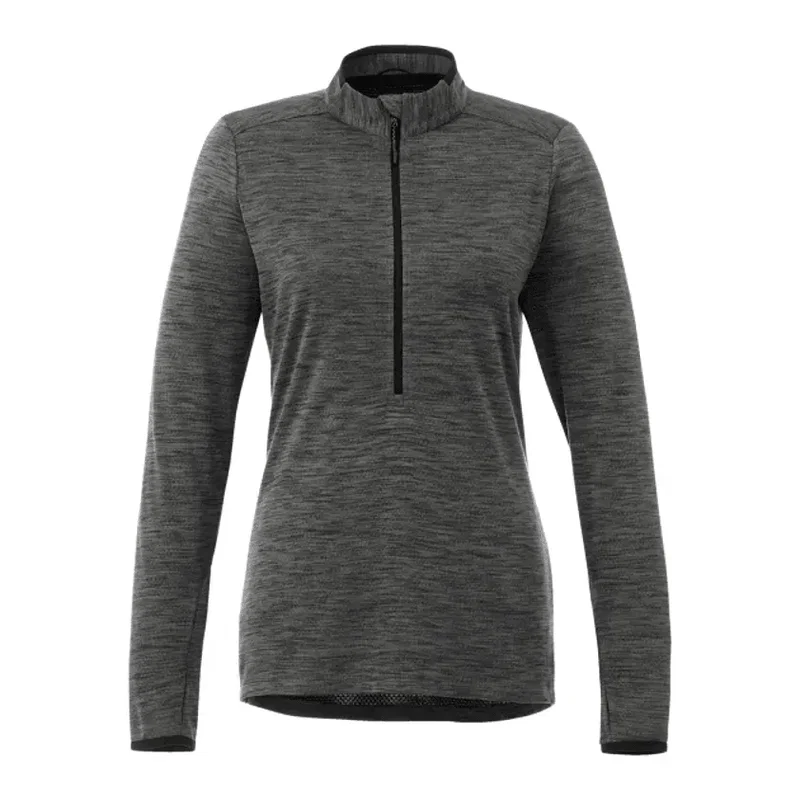 Custom Branded Women's Mather Performance Half Zip Top — view 12