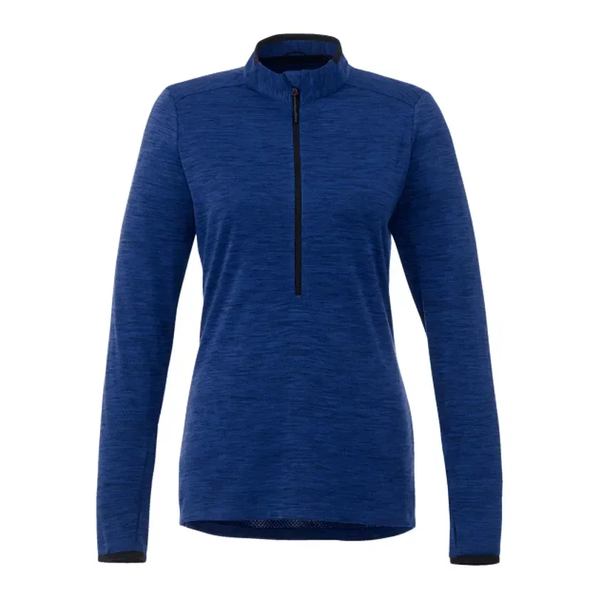 Custom Branded Women's Mather Performance Half Zip Top — view 3