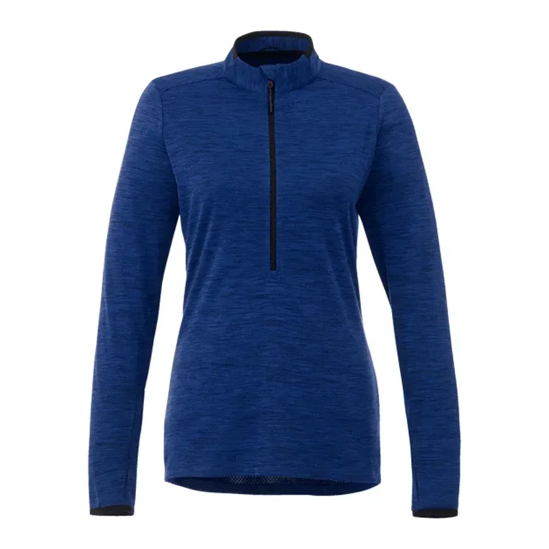 Custom Branded Women's Mather Performance Half Zip Top — view 3