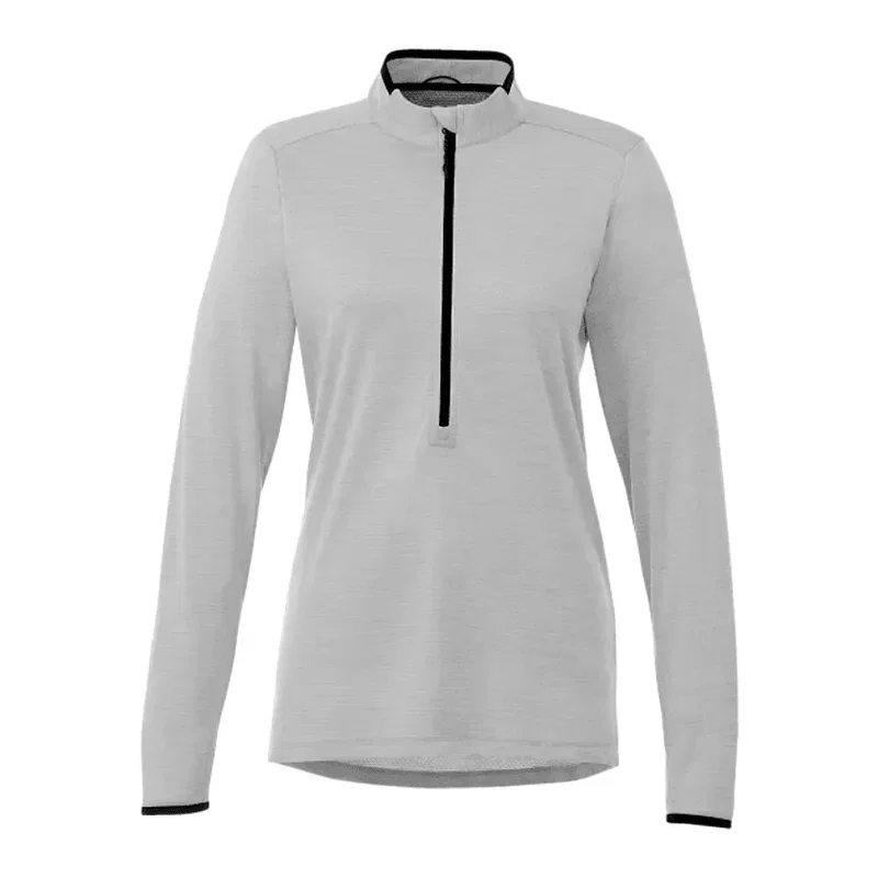 Custom Branded Women's Mather Performance Half Zip Top — view 6
