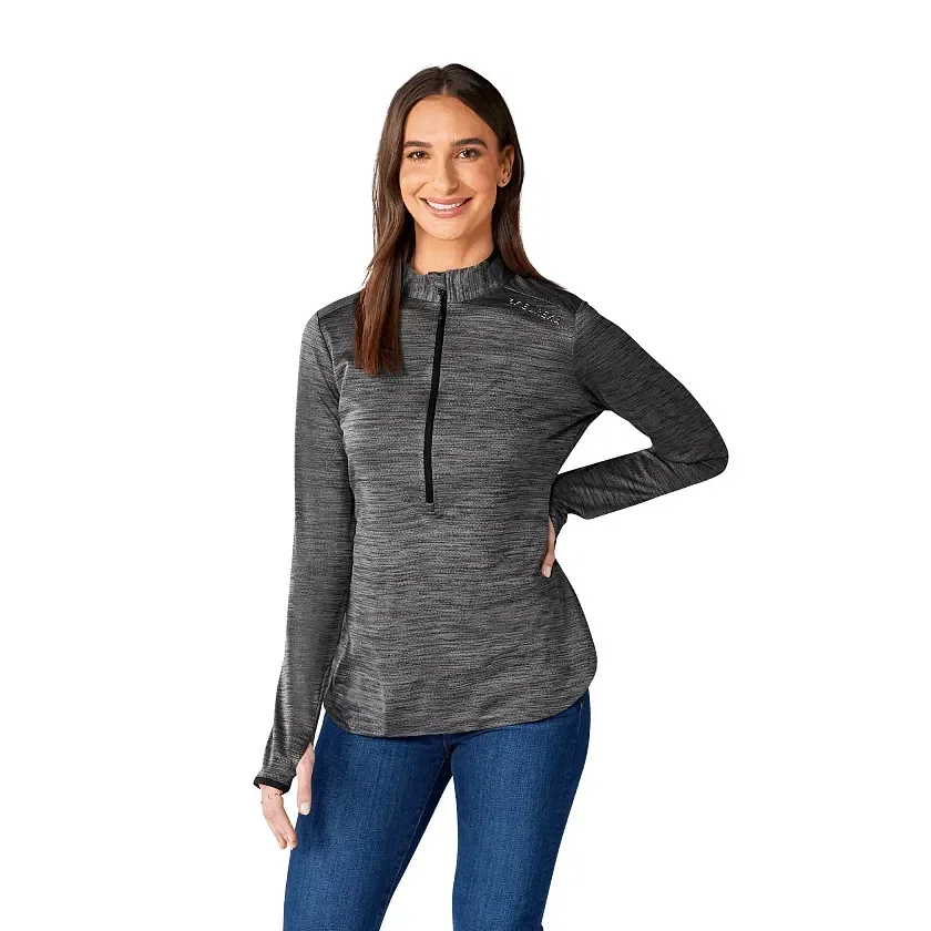 Women's Mather Performance Half Zip Top being worn