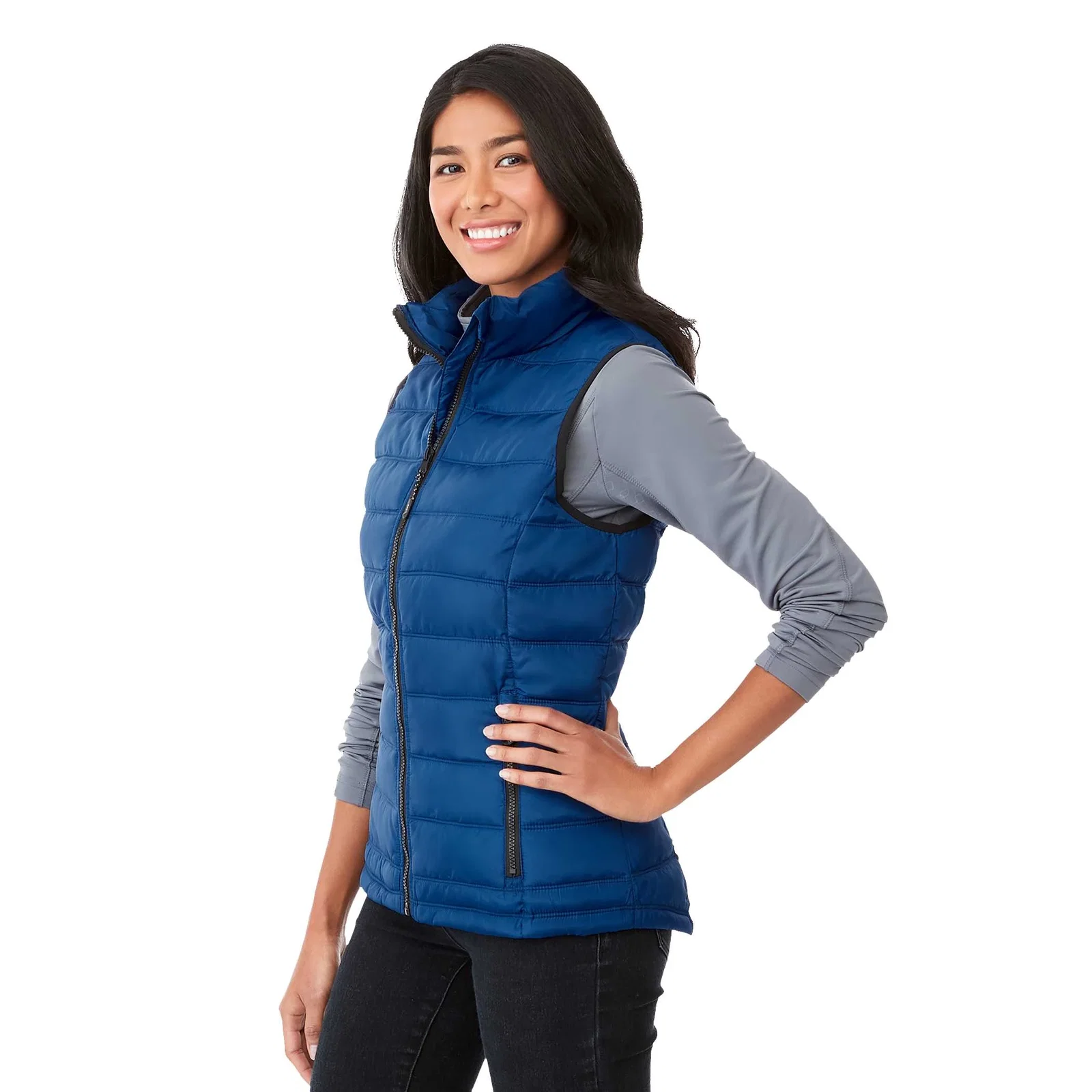Custom Branded Women's Mercer Insulated Puffer Vest — view 18