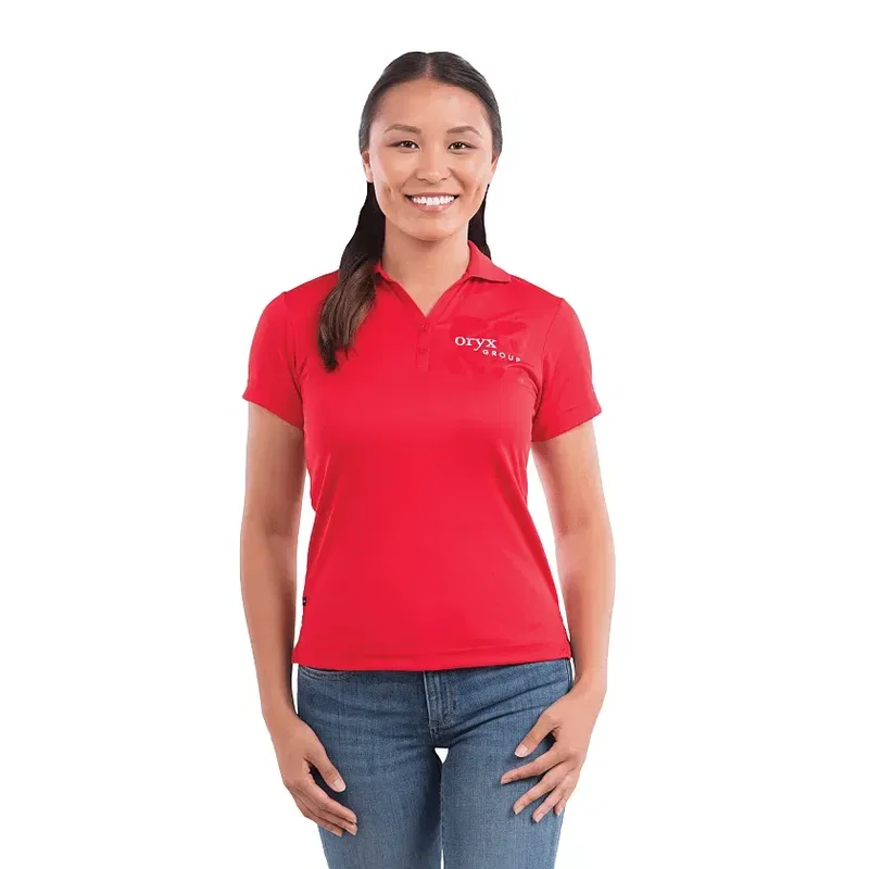 Branded Women's Short Sleeve Performance Polo - Moreno — view 19