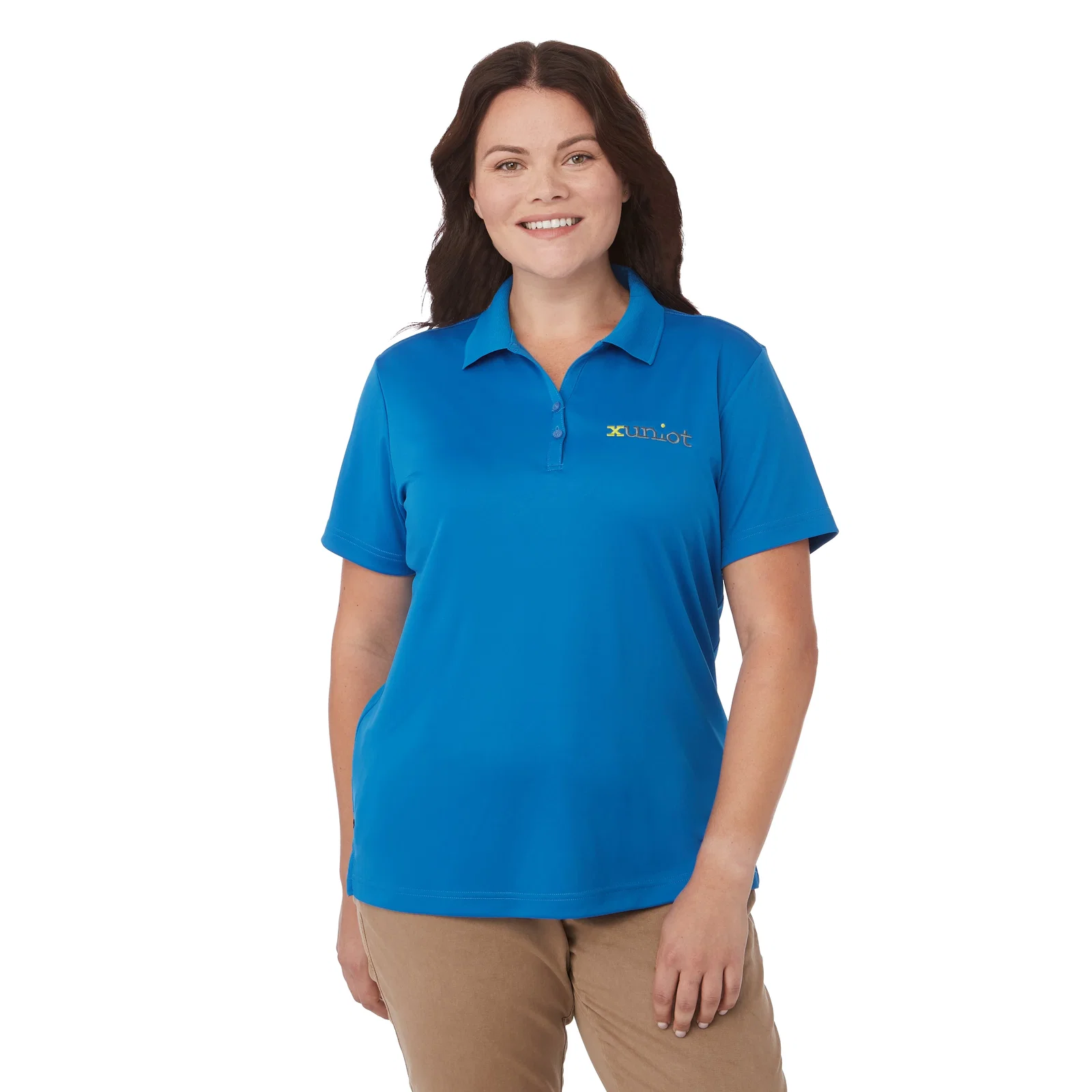 Branded Women's Short Sleeve Performance Polo - Moreno — view 50