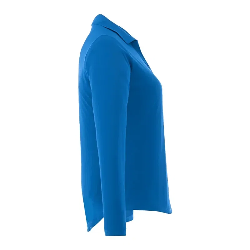 Personalized Women's MORI Performance Polo - Long Sleeve — view 12