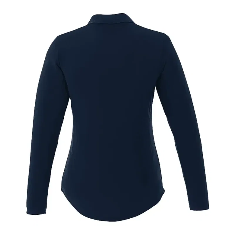Personalized Women's MORI Performance Polo - Long Sleeve — view 14