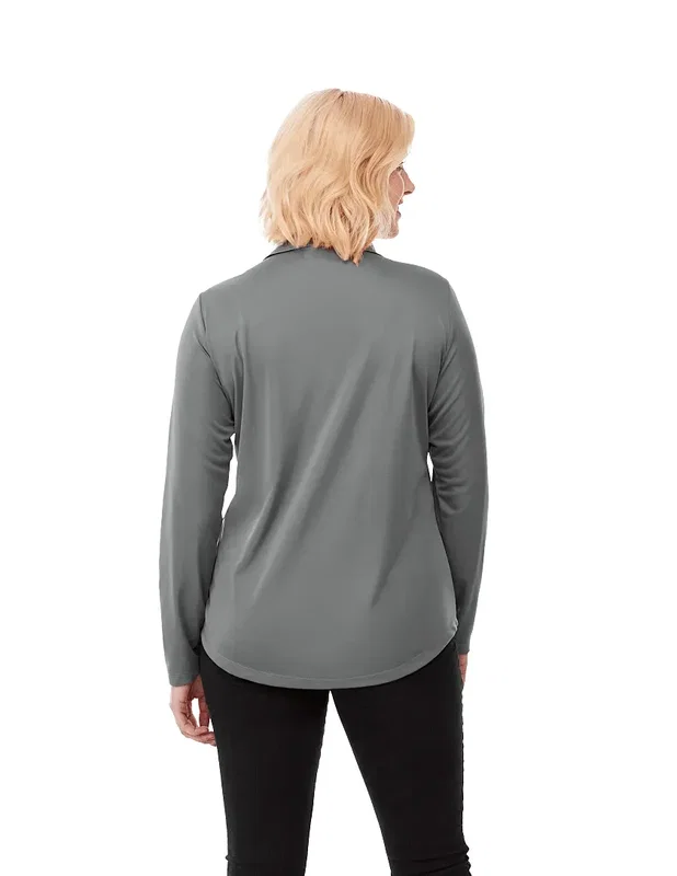 Personalized Women's MORI Performance Polo - Long Sleeve — view 23