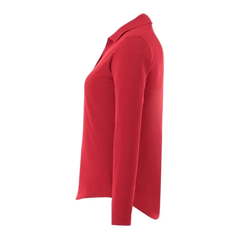 Personalized Women's MORI Performance Polo - Long Sleeve — view 3
