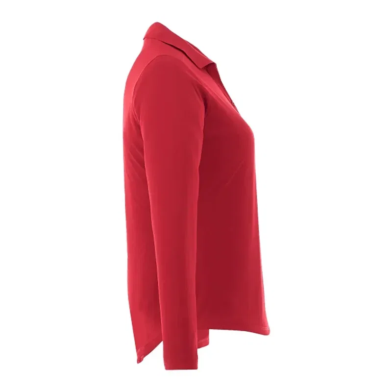 Personalized Women's MORI Performance Polo - Long Sleeve — view 4