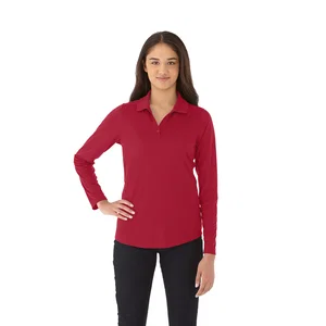 MORI Women's Long Sleeve Performance Polo