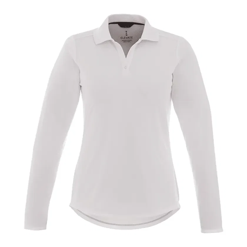 Personalized Women's MORI Performance Polo - Long Sleeve — view 5
