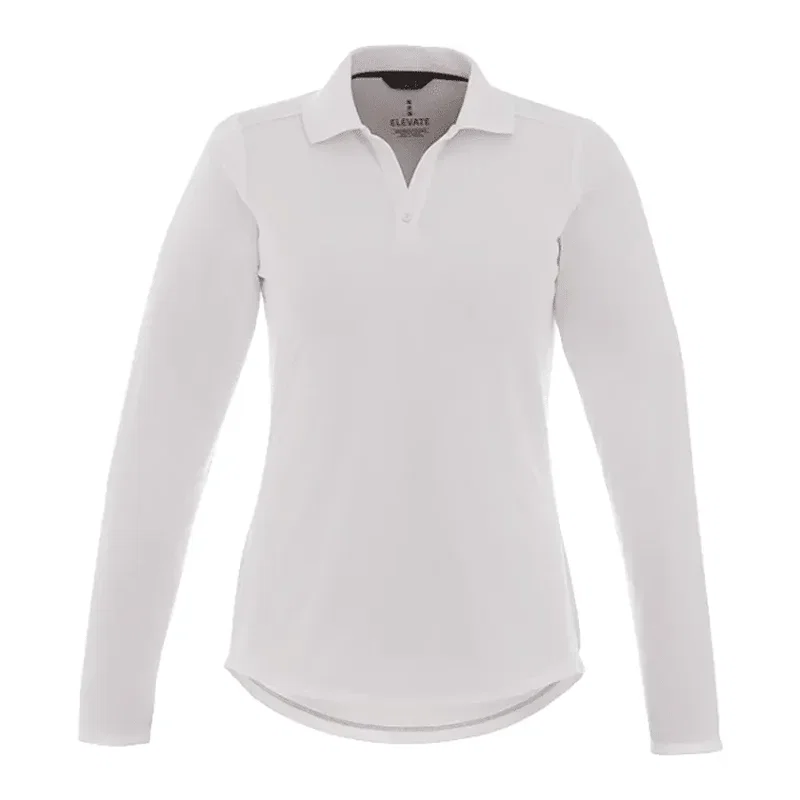 Personalized Women's MORI Performance Polo - Long Sleeve — view 5