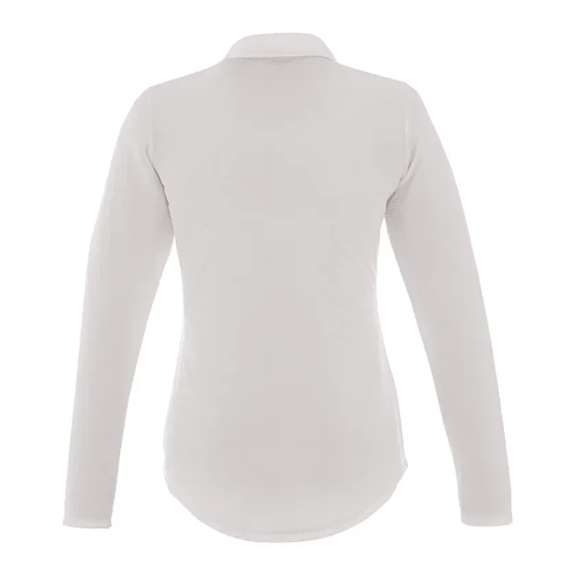 Personalized Women's MORI Performance Polo - Long Sleeve — view 6