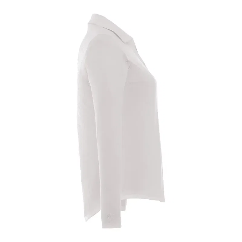 Personalized Women's MORI Performance Polo - Long Sleeve — view 8