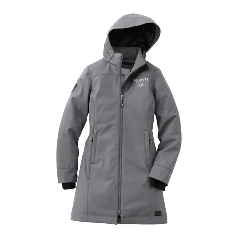 Custom Northlake Roots73 Insulated Women's Jacket with Detachable Hood — view 3