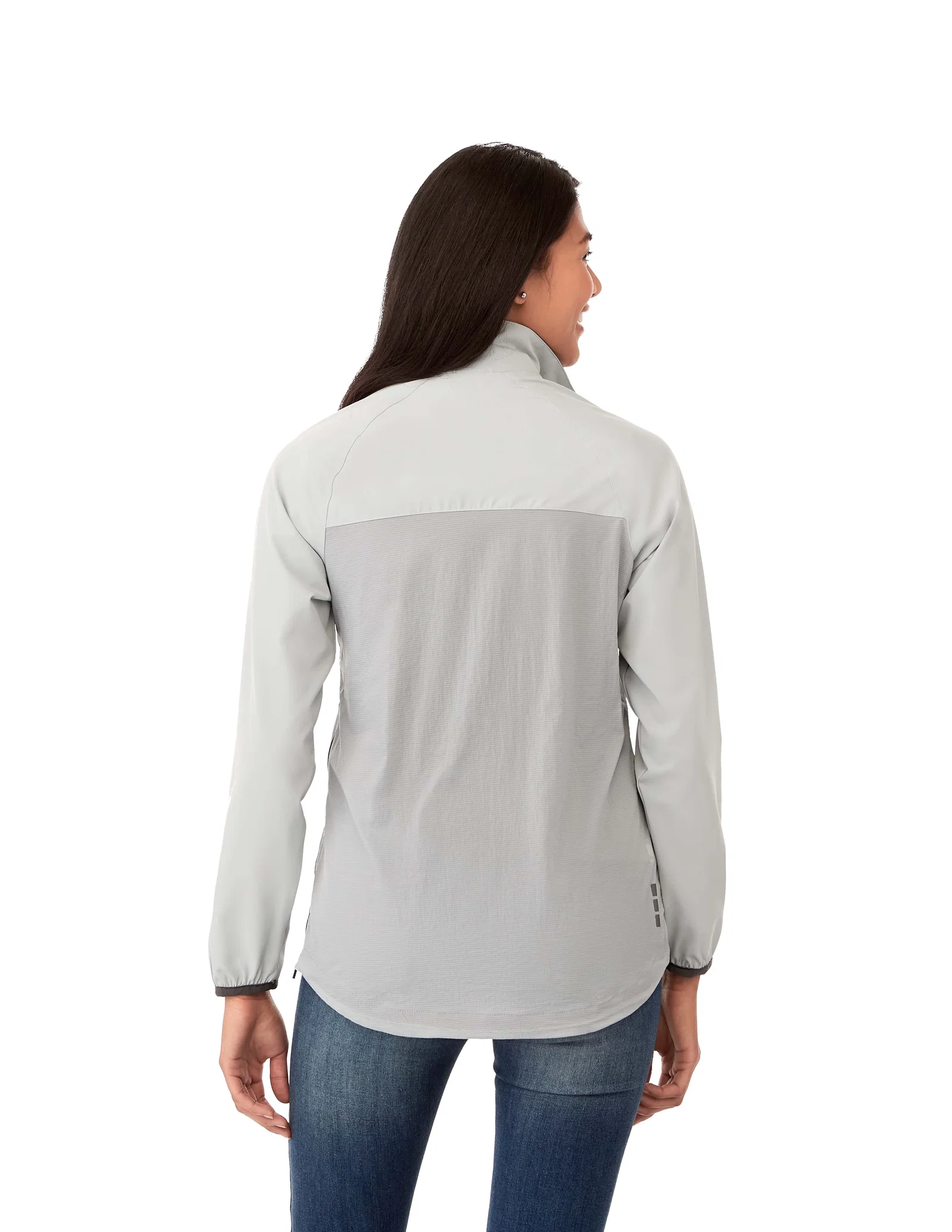 Custom Women's ODARAY Half Zip Jacket — view 7