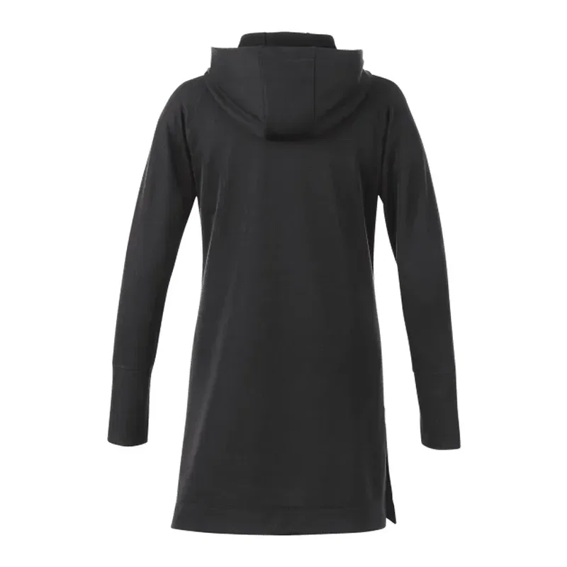 Personalized Women's Performance Full Zip Knit Hoodie Tunic - Odell — view 2