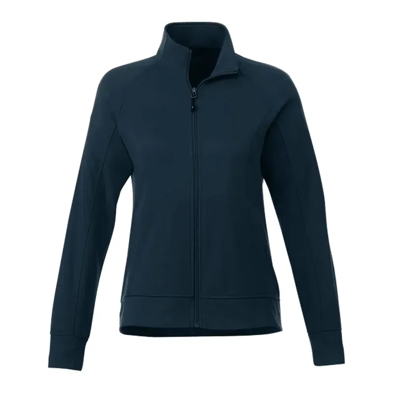 Custom Full Zip Okapi Performance Knit Jacket for Women — view 17