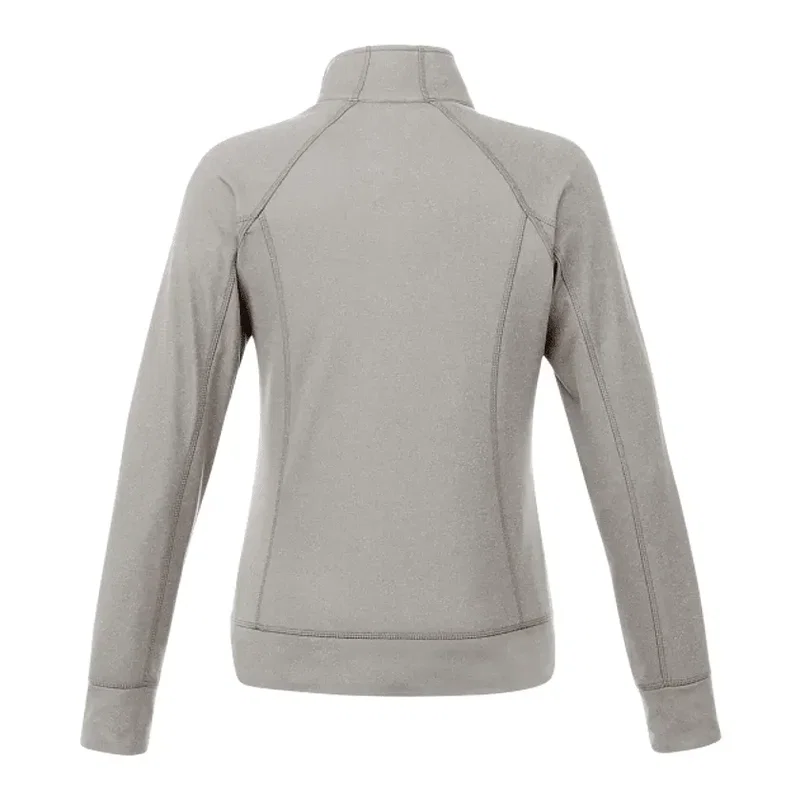 Custom Full Zip Okapi Performance Knit Jacket for Women — view 2