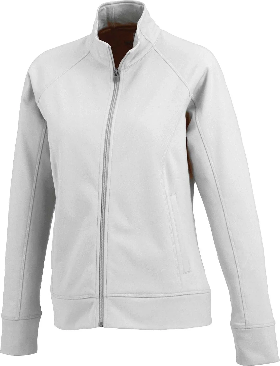 Custom Full Zip Okapi Performance Knit Jacket for Women — view 31